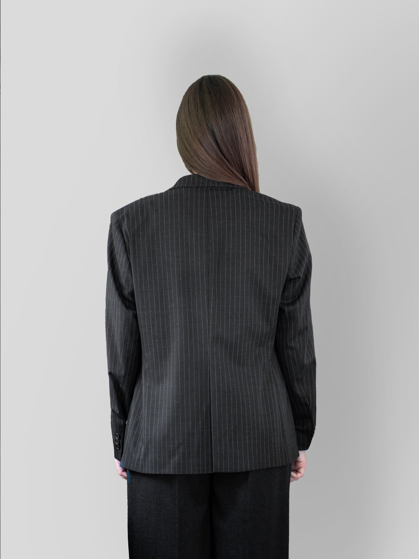 Oversized Gestreepte Blazer - Lykea
