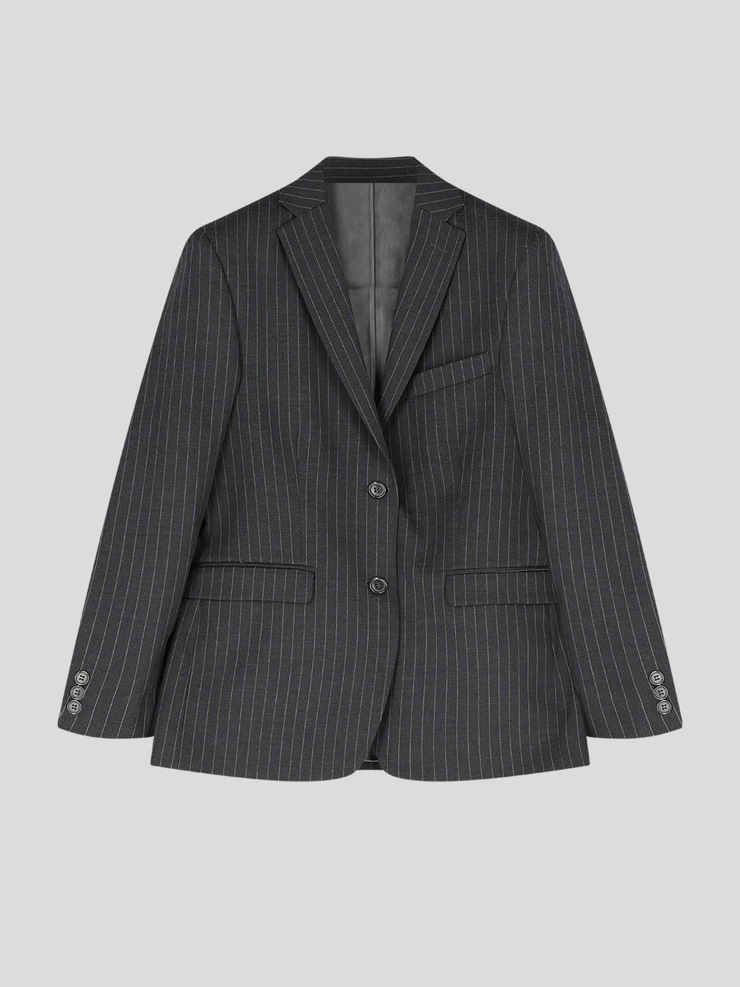 Oversized Gestreepte Blazer - Lykea