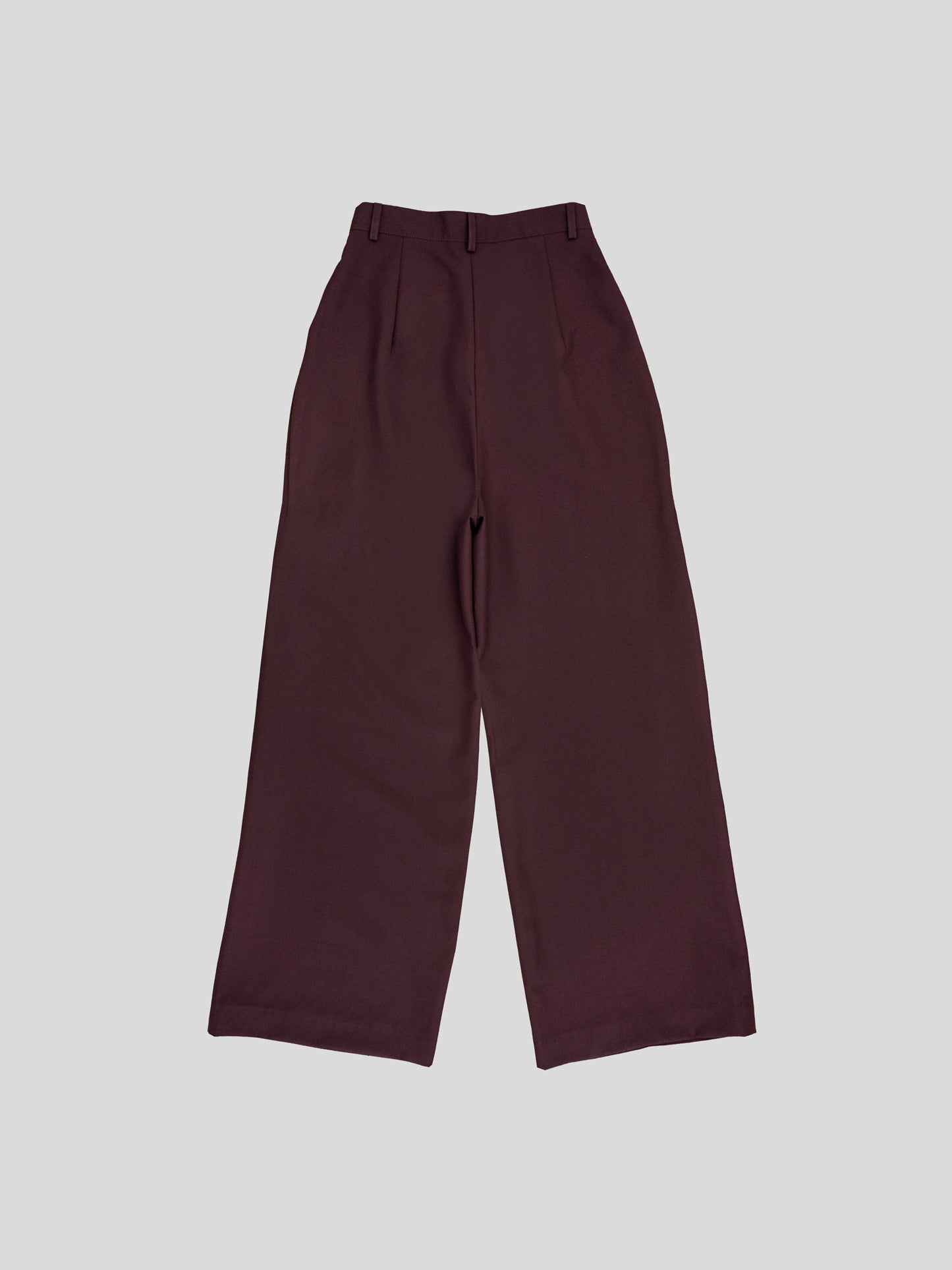 Oversized Bordeaux Broek - Krasí
