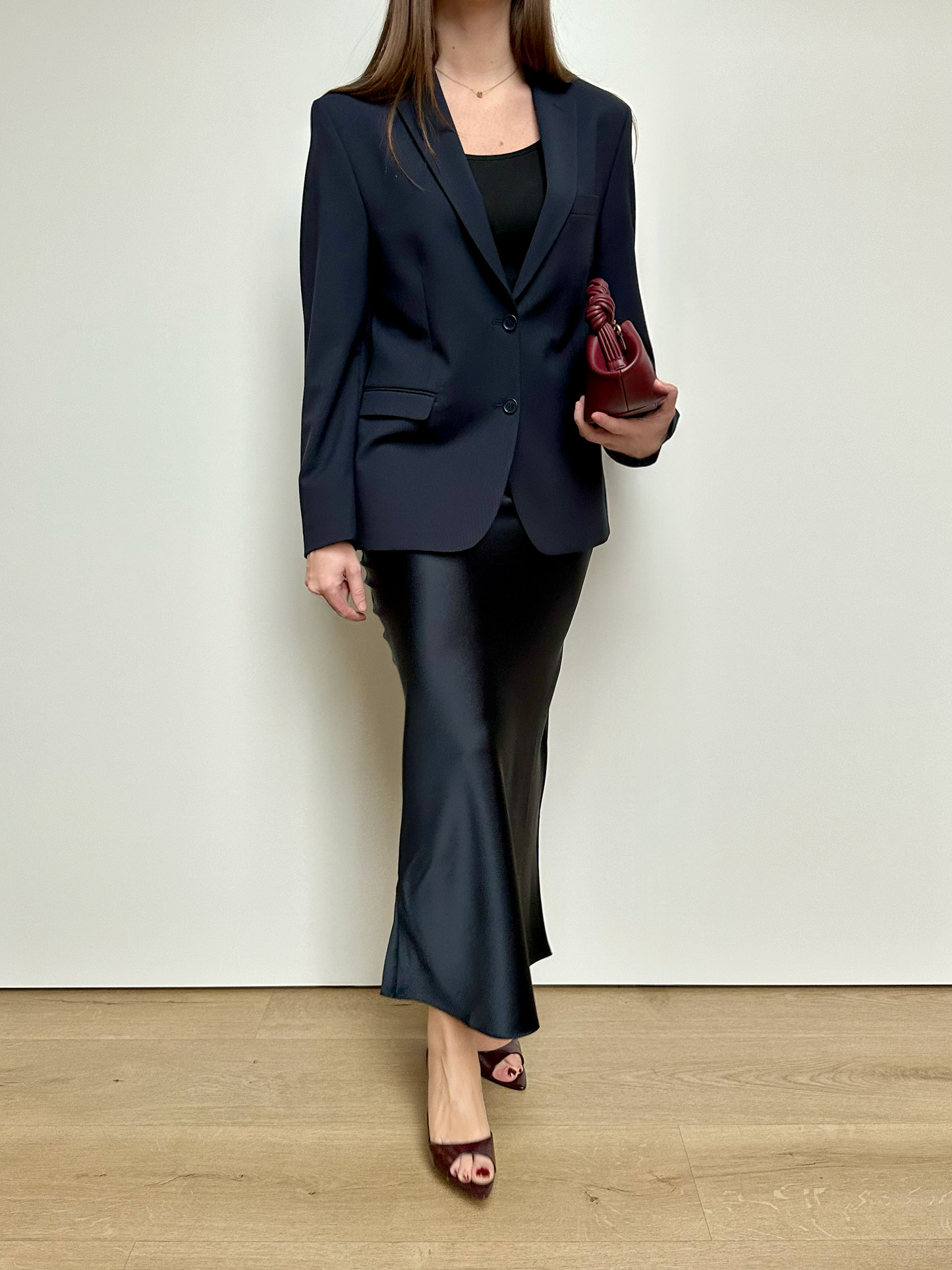 Oversized Donkerblauwe Blazer - Kairos