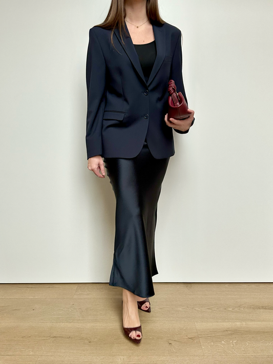 Oversized Donkerblauwe Blazer - Kairos