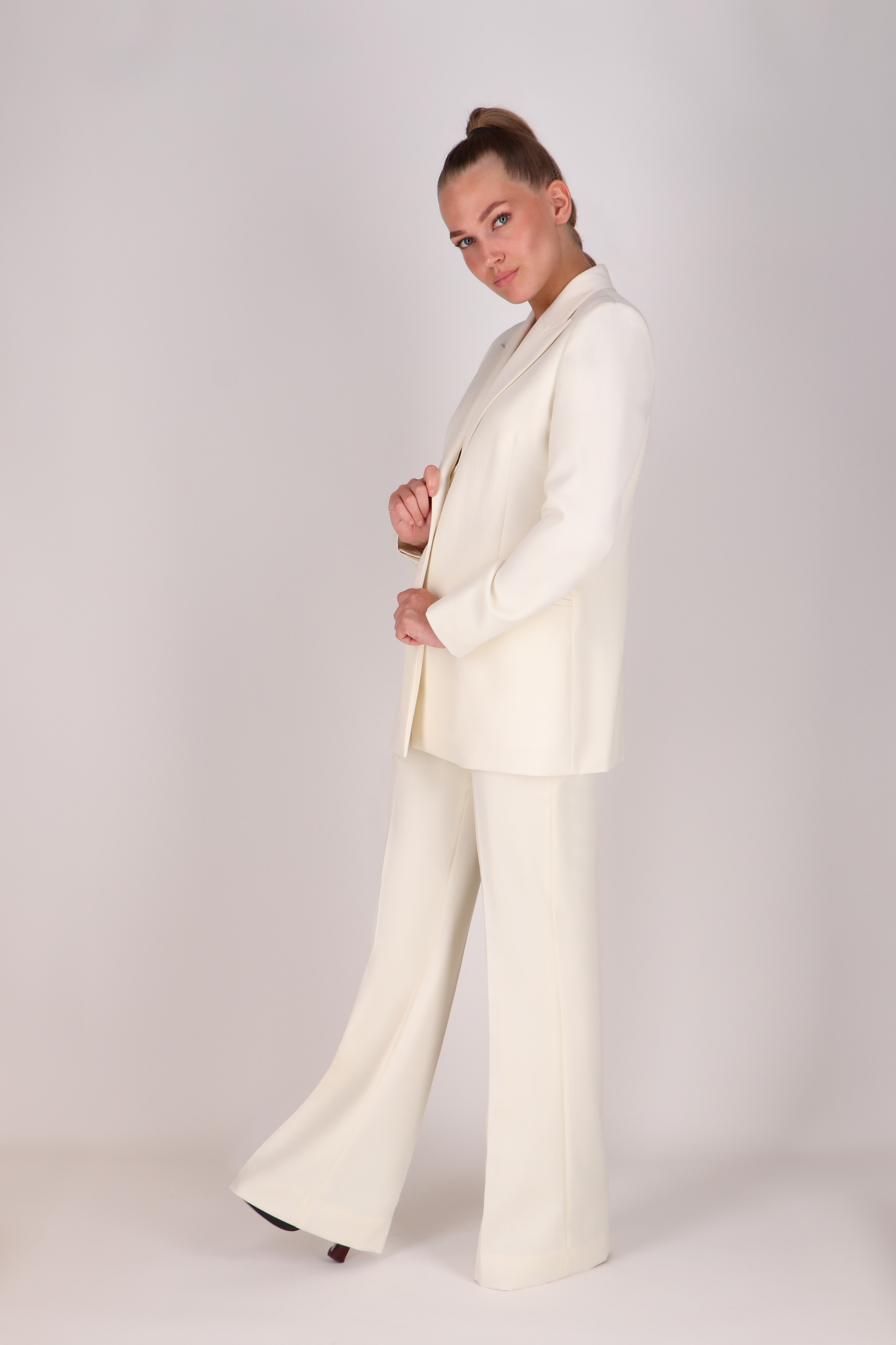 FLARED GEKLEDE BROEK - MARGARITARI