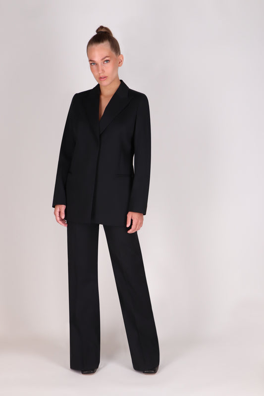 FLARED GEKLEDE BROEK - NYCTOPHILIA