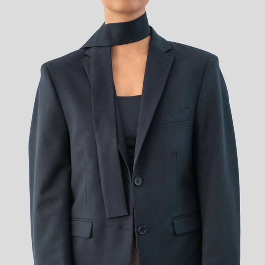 Oversized Donkerblauwe Blazer - Kairos