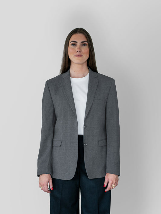Oversized Grey Blazer - Oneira