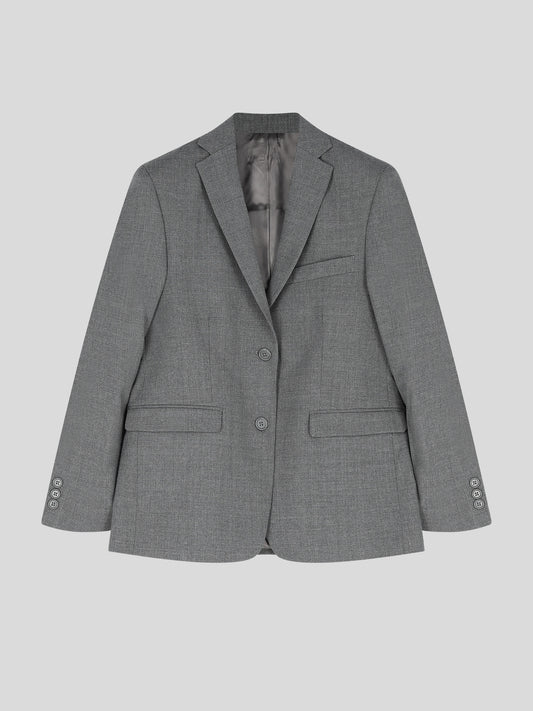 Oversized Grey Blazer - Oneira