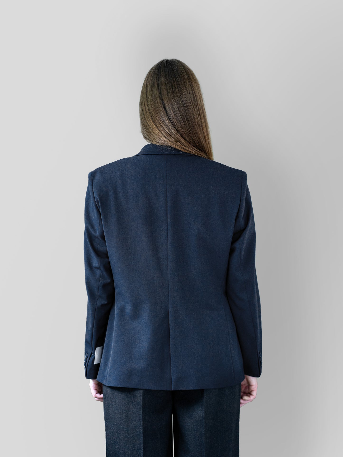 Oversized Grey Blazer - Oneira