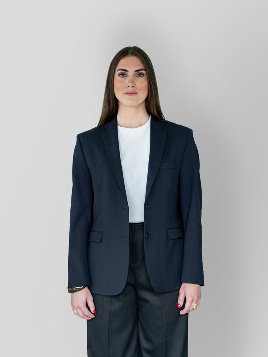 Oversized Grey Blazer - Oneira