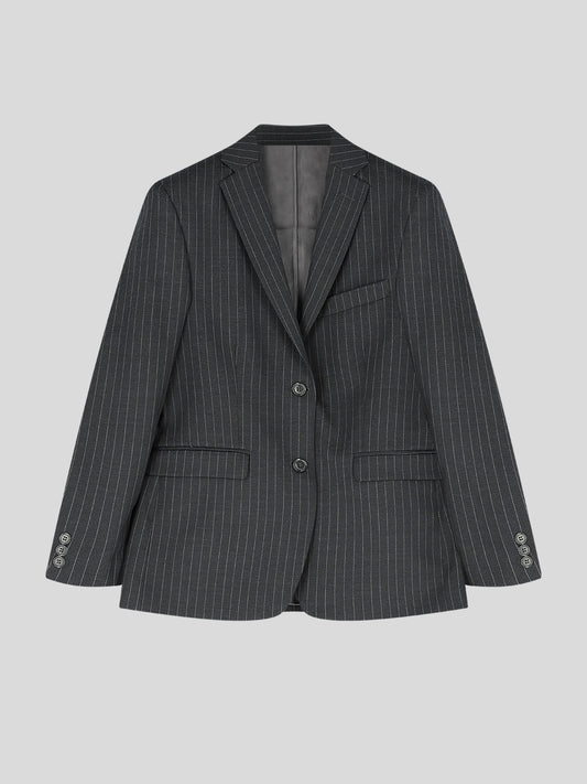 Oversized Grey Blazer - Oneira