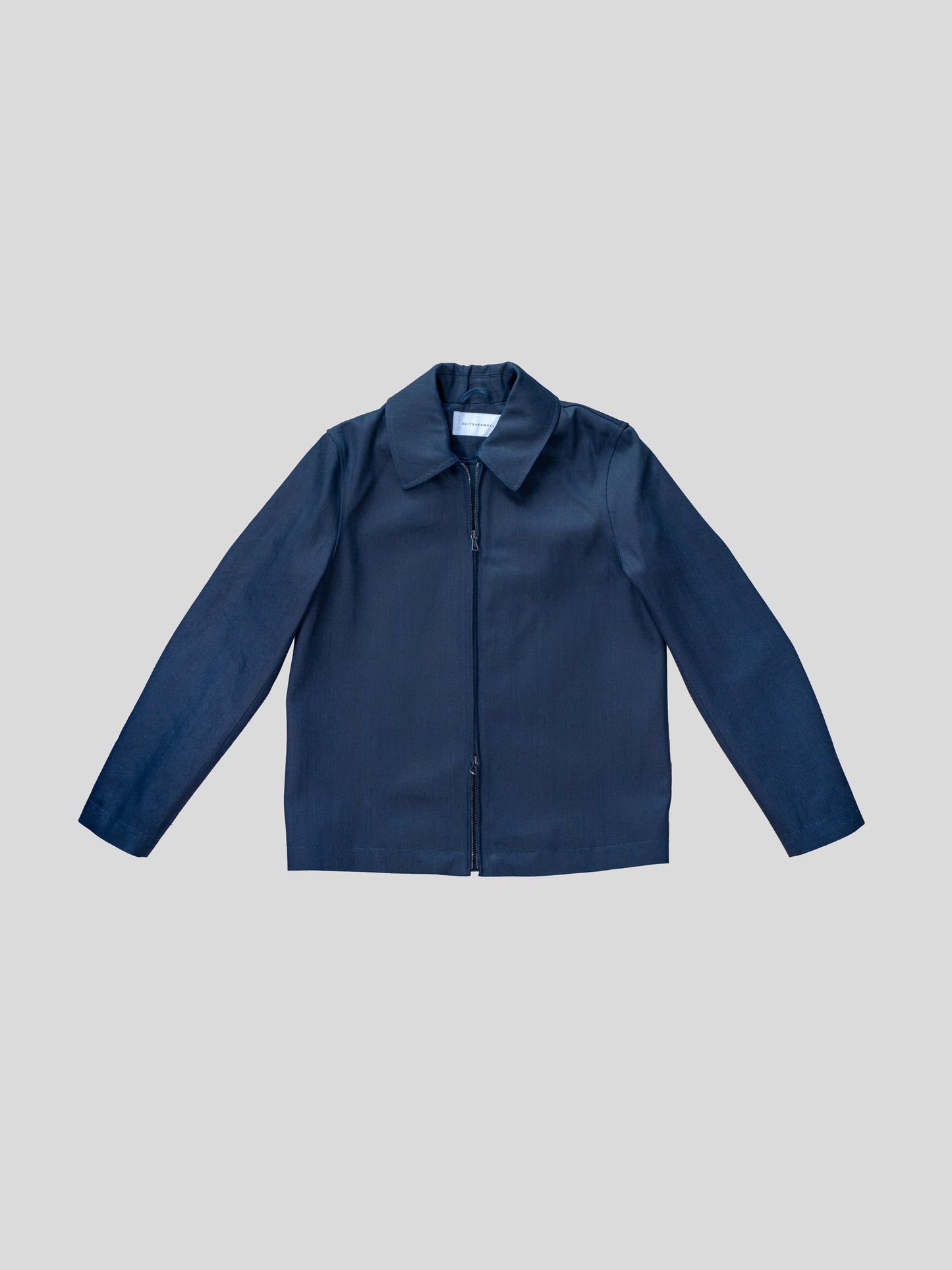 Rechte minimal denim blouson - thalassa