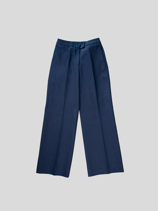 Rechte geklede denim broek - thalassa